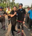 Meriahkan Acara ‘Hidup Sehat 2021’, Sandiaga Uno Gowes Sepeda dari Yogyakarta ke Borobudur