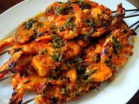 Resep Makanan Sate Udang Rumahan