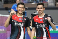 Pertarungan Sengit, Pasangan Min Hyuk/Seung Jae Kalahkan FajRi di Final Korea Open 2022