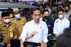 Jokowi Sambangi Pasar Sukamandi Kabupaten Subang