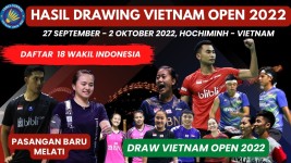 Indonesia Tampil di Vietnam Open 2022