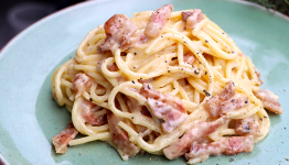 Resep Spaghetti Saus Carbonara Creamy