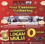 Bintang Rejeki Motor Berikan Hadiah Emas Pada Kegiatan Rutin Komunitas dan Mini Customer Gathering