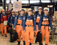 Tim Penyelamat Jepang JDR Ikut Membantu Pencarian Korban Bencana di Turki
