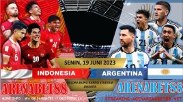 Waktu Pertandingan Indonesia vs Argentina Malam Ini Kick Off 19.30 WIB, Link Untuk Menonton Disini!