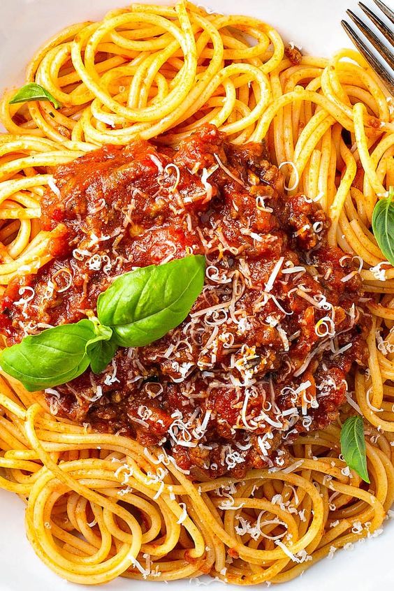 Resep Makanan: Pasta Italia Spaghetti Saus Bolognaise Al dente yang Enak dan Lezat