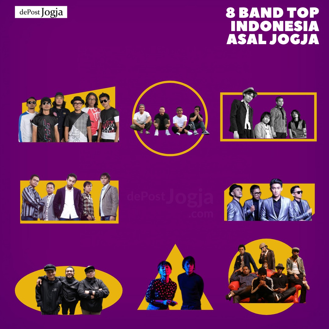 Ini Dia 8 Band Top Indonesia yang Berasal Jogja, Siapa Saja Mereka? Simak Artikel Berikut