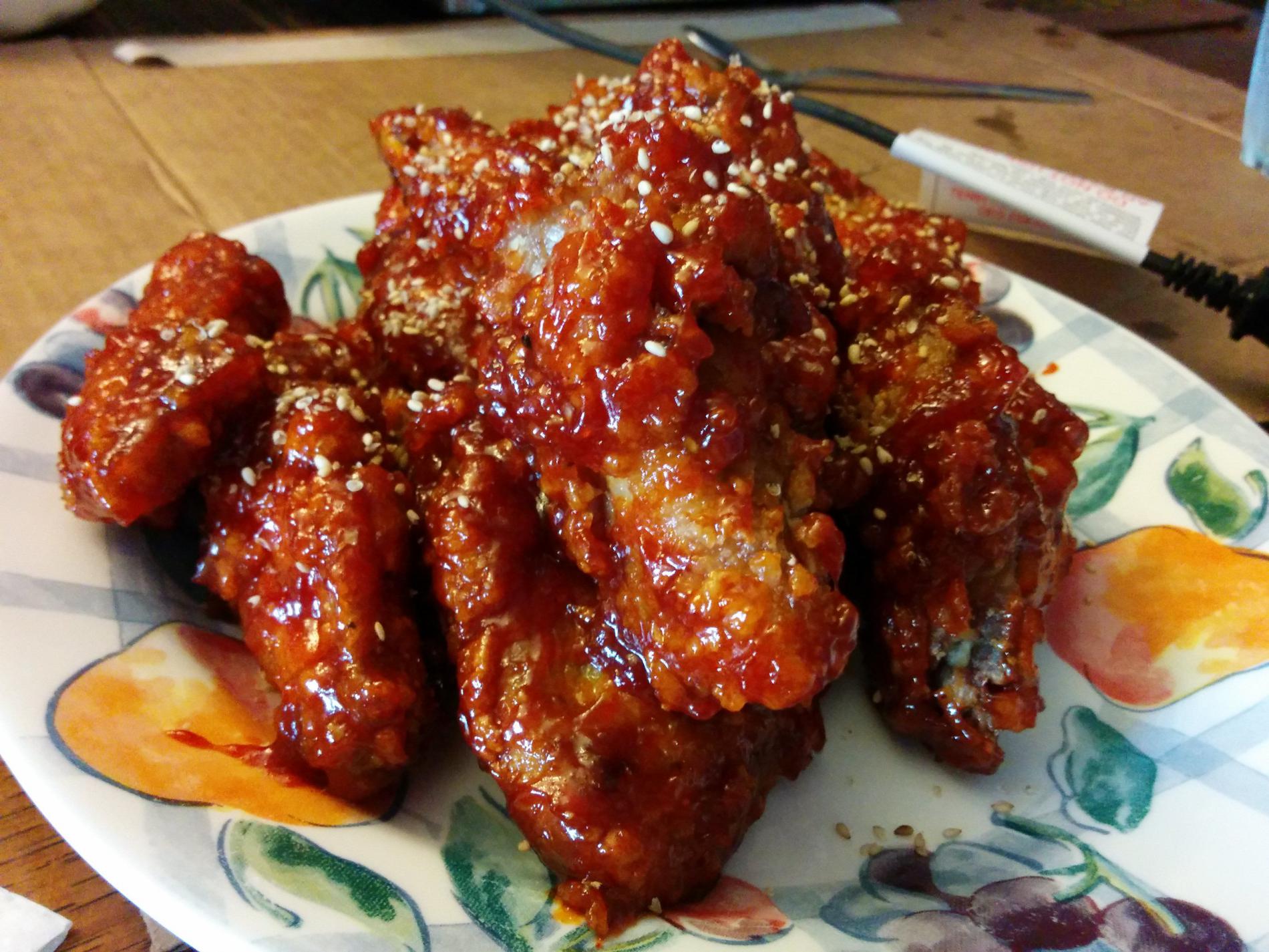 Resep Makanan Korea Yangnyeom Tongdak, Ayam Pedas Manis ala Rumahan