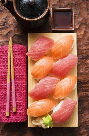 Resep Makanan Sushi Salmon Nigiri Lezat