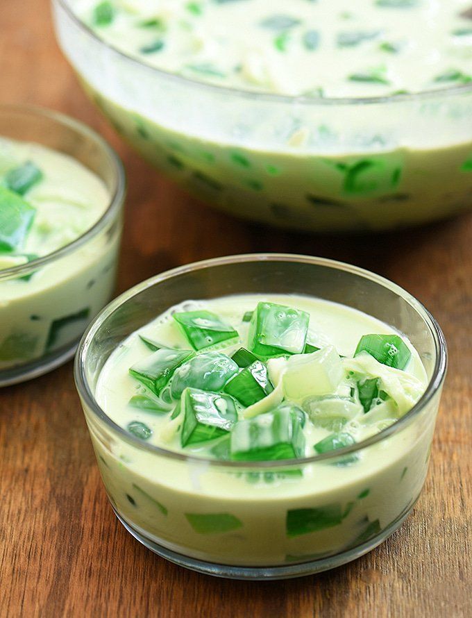 Resep Minuman Segar Manis Buko Pandan 