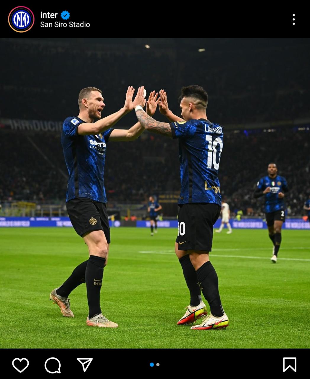 Menang Telak 5-0, Nerazzurri Kembali ke Puncak Klasemen Serie A 