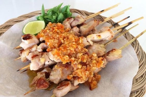 Resep Sate Asin Pedas