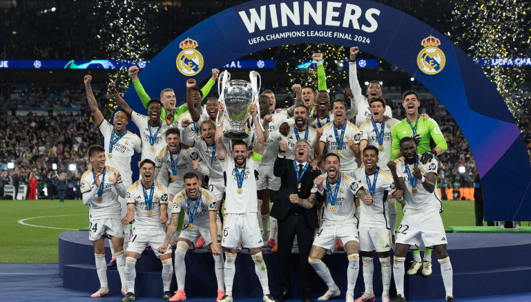 Real Madrid Raih Gelar ke 15 Liga Champions Usai Kalahkan Dortmund